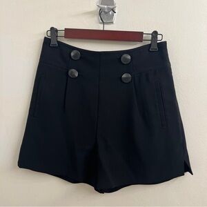 euc black anthropologie shorts